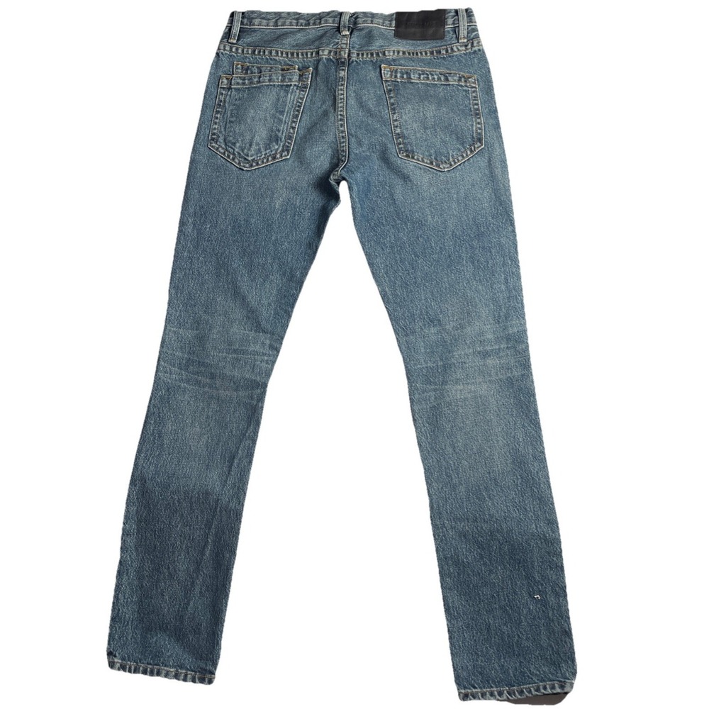 Helmut Lang Mr 87 Medium Wash Straight Leg Jeans Made In USA Size 30